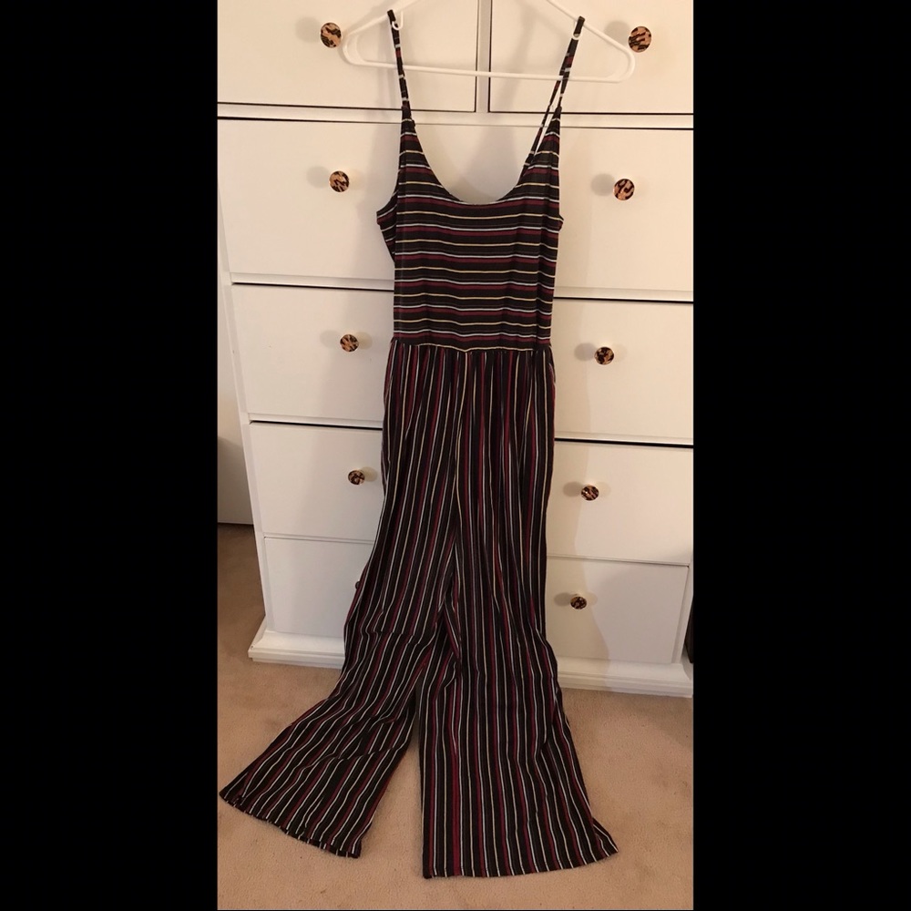 Striped Jumpsuit